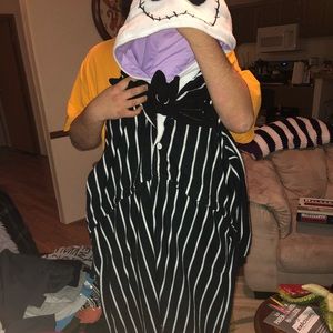 Jack Skellington onesie